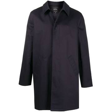 button-up long-sleeved coat