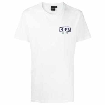 logo print short-sleeved T-shirt