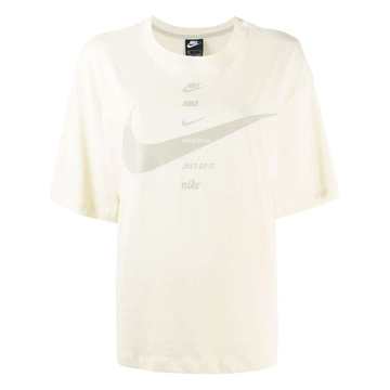 Swoosh print T-shirt