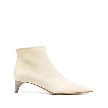 low-heel ankle boots