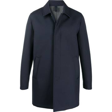 single-breasted trench coat