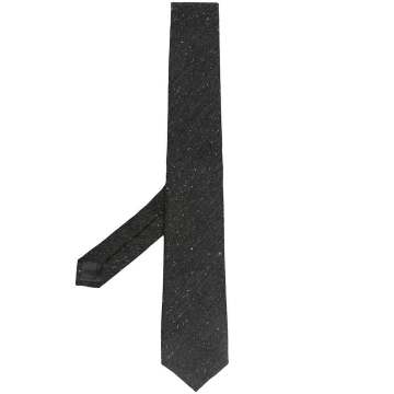 plain black tie