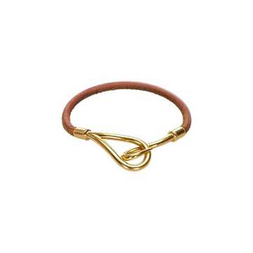 pre-owned hook leather bracelet