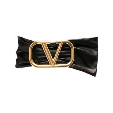 leather VLOGO belt