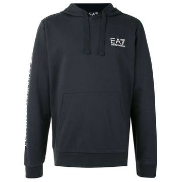 chest logo hoodie