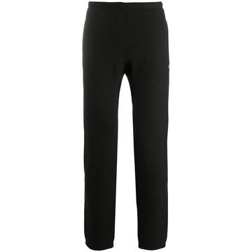 side logo patch trousers