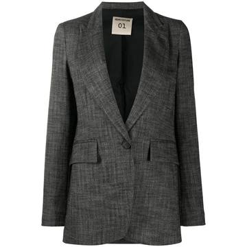 single-breasted tailored blazer