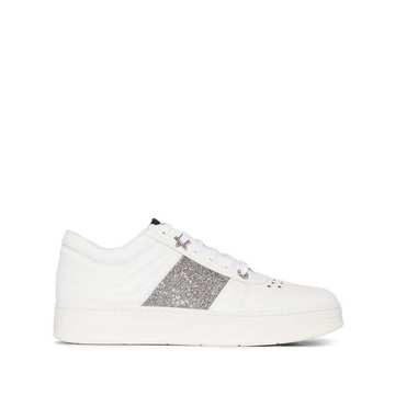 White Hawaii leather sneakers