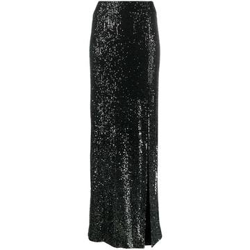 Mercury sequin-embellished skirt