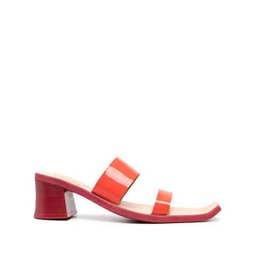 Rupi patent leather sandals