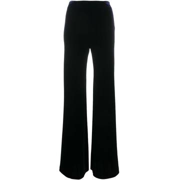 Winter Sun velvet-effect trousers