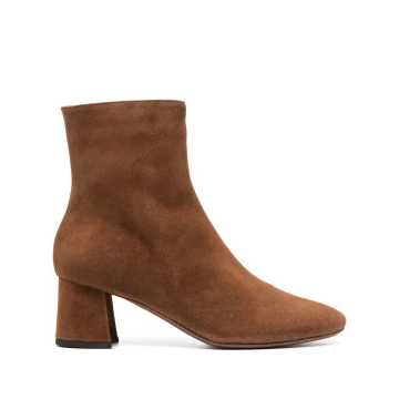 block-heel ankle boots