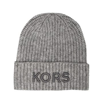knitted beanie hat
