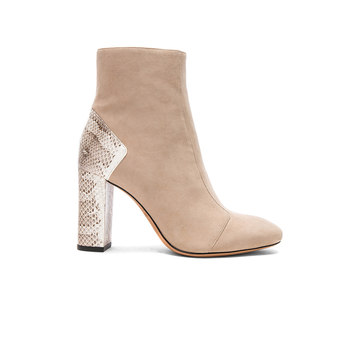 Suede Estella Python Boots