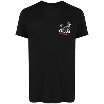 logo print T-shirt