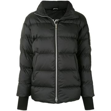 zip-up padded jacket