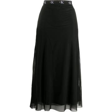 mid-length skirt