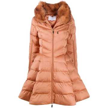 A-line padded coat