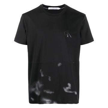 bleached organic cotton T-shirt