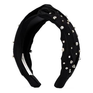 Lilian crystal-embellished knot headband