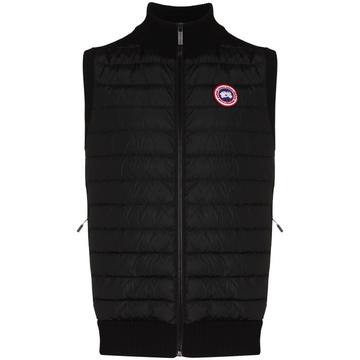 Hybridge hign neck gilet