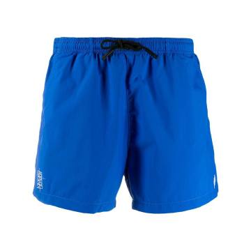 embroidered logo swimming shorts