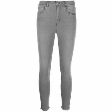 high-rise skinny jeans