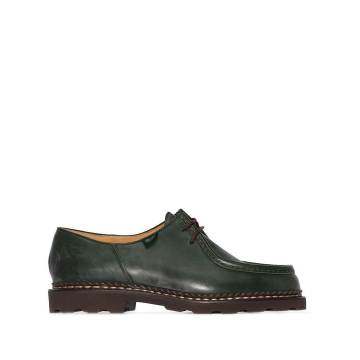 green Michael Lisse leather shoes