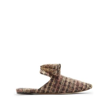 Sanguarina tweed slipper shoes