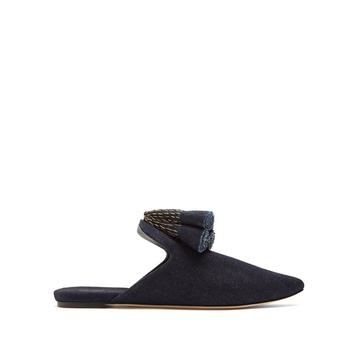 Sanguarina denim slipper shoes