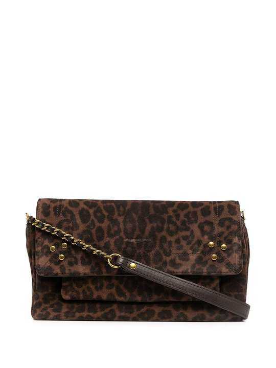 Charly leopard-print crossbody bag展示图