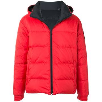 padded hooded jacket