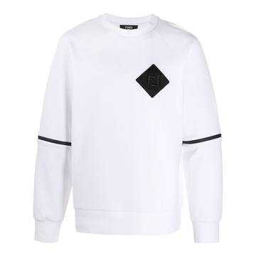 diamond logo patch sweatshirt