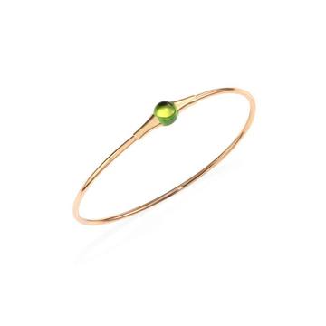 M'ama Non M'ama Peridot & 18K Rose Gold Bangle