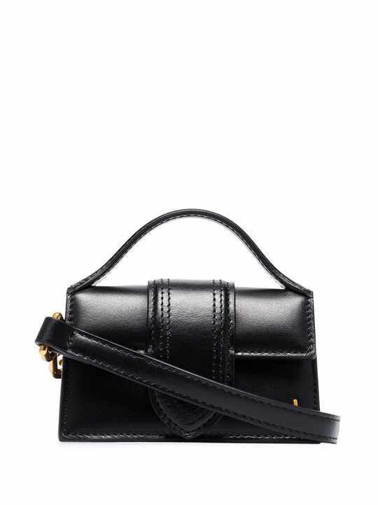 black Le Petit Bambino leather mini bag展示图