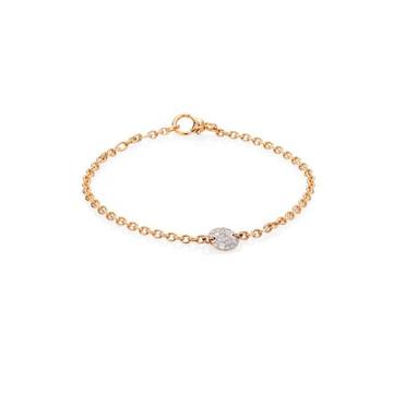 Sabbia Diamond & 18K Rose Gold Thin Bracelet