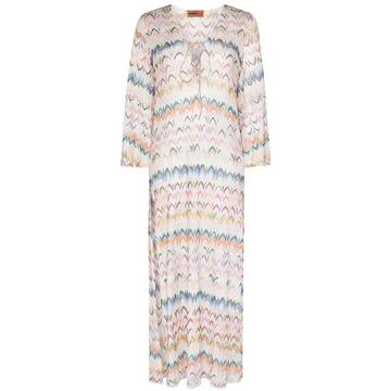 MISSONI MARE VN LS KFTN LACE UP CHVRN MU