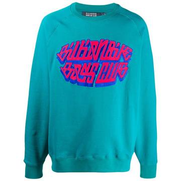 logo print sweatshirt