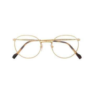 gold wireframe glasses