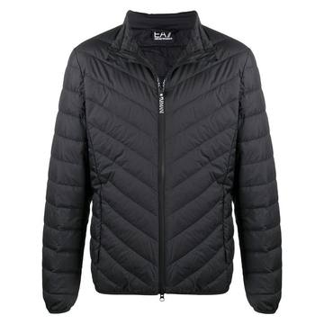 padded high neck jacket