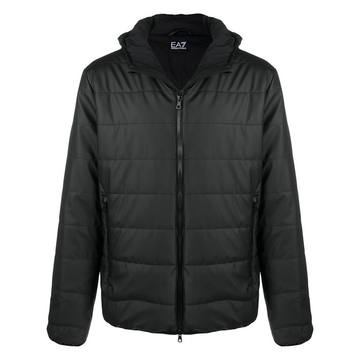 hooded puffer jacket