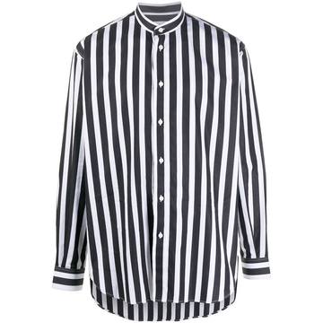 stripe print shirt