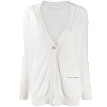 V-neck cardigan