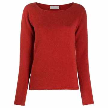 scoop neck jumper