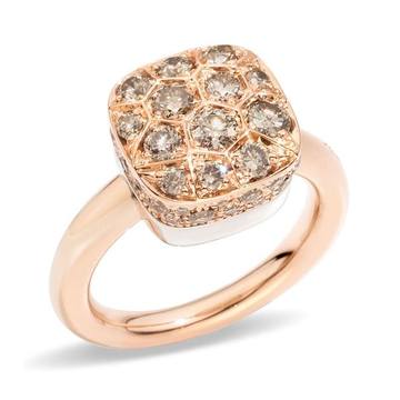 Nudo Maxi Brown Diamond Solitaire Ring