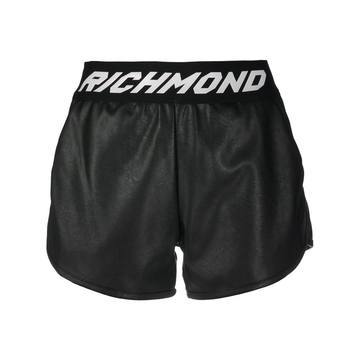 logo band shorts