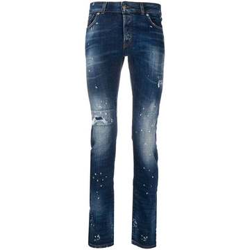 low-rise skinny jeans