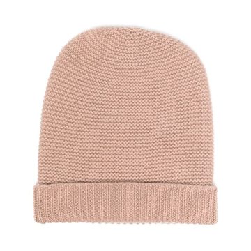 knitted cashmere beanie