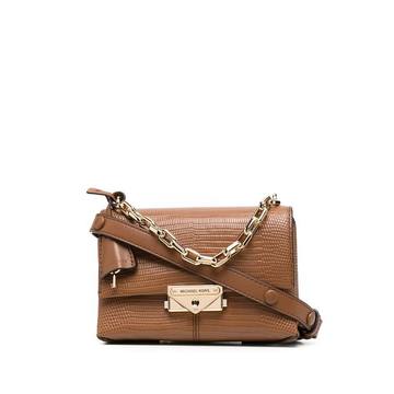 chain-strap mini leather bag