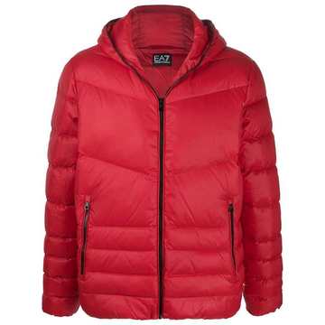 quilted puffer jacket